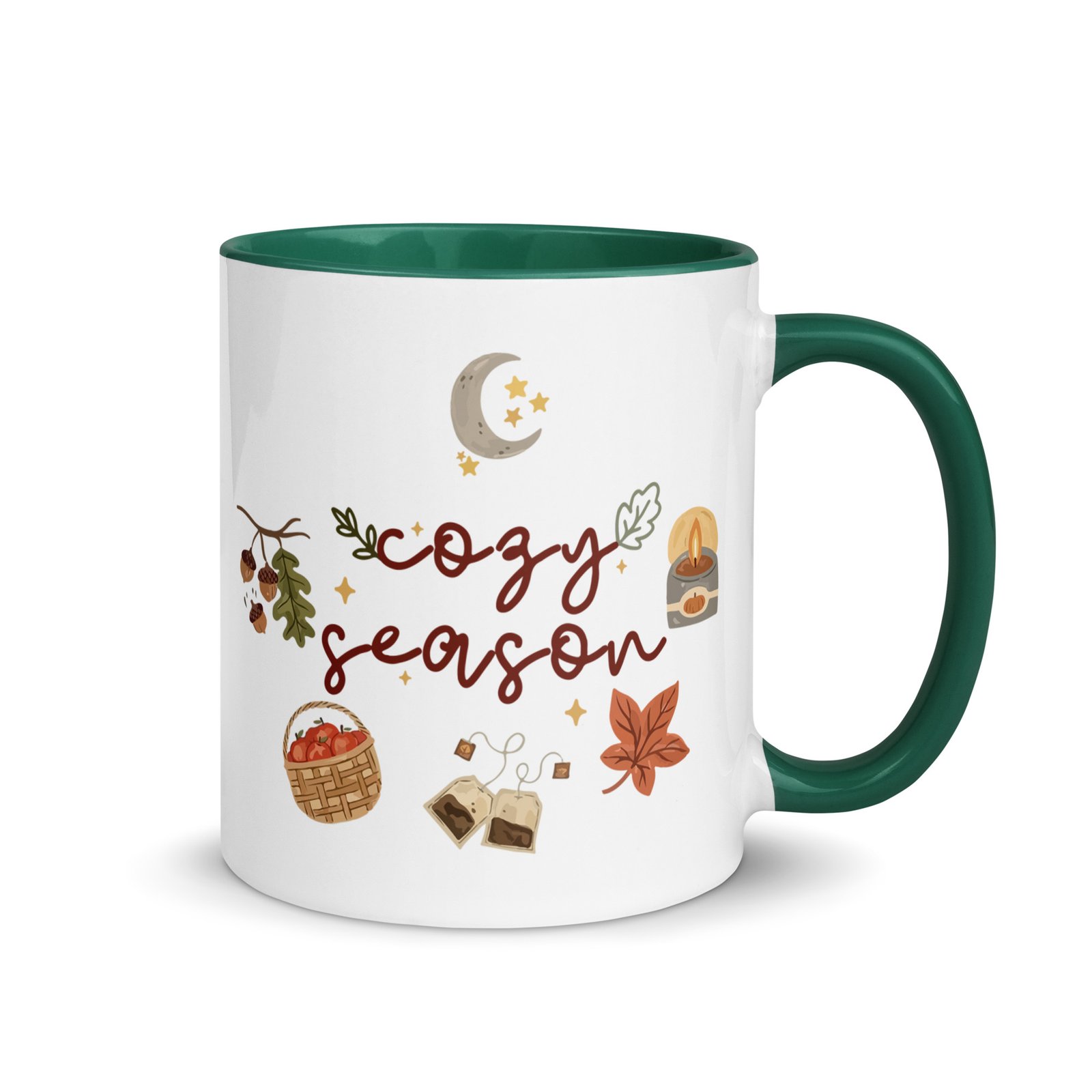 Cozy Season (Thanksgiving) - Mug with Color Inside - Image 2