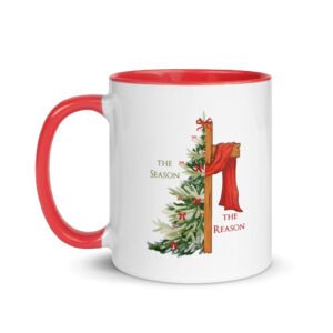 The Season, The Reason (Christmas) - Mug with Color Inside